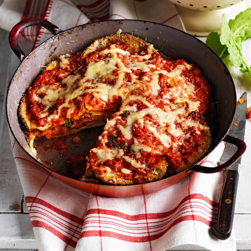 Photo of Eggplant and tomato parmagiana by WW