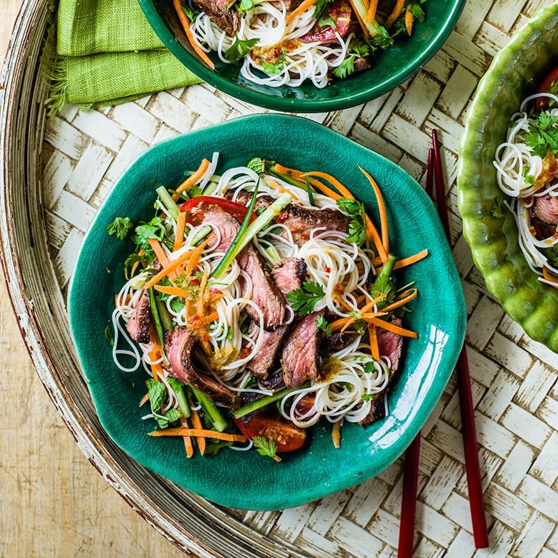 Photo of Vietnamese beef noodle salad by WW