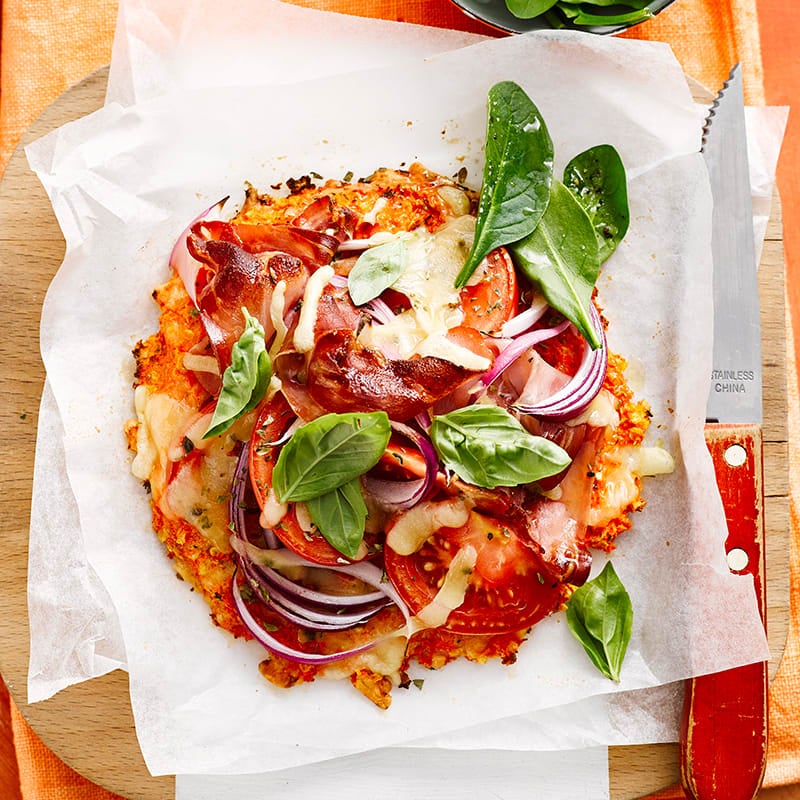 Carrot pizza