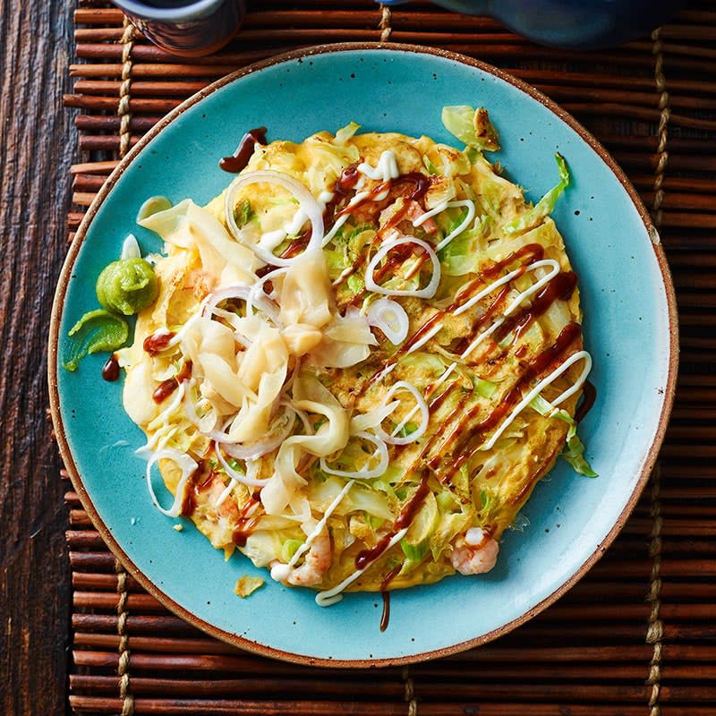 Photo of Prawn and cabbage pancakes by WW