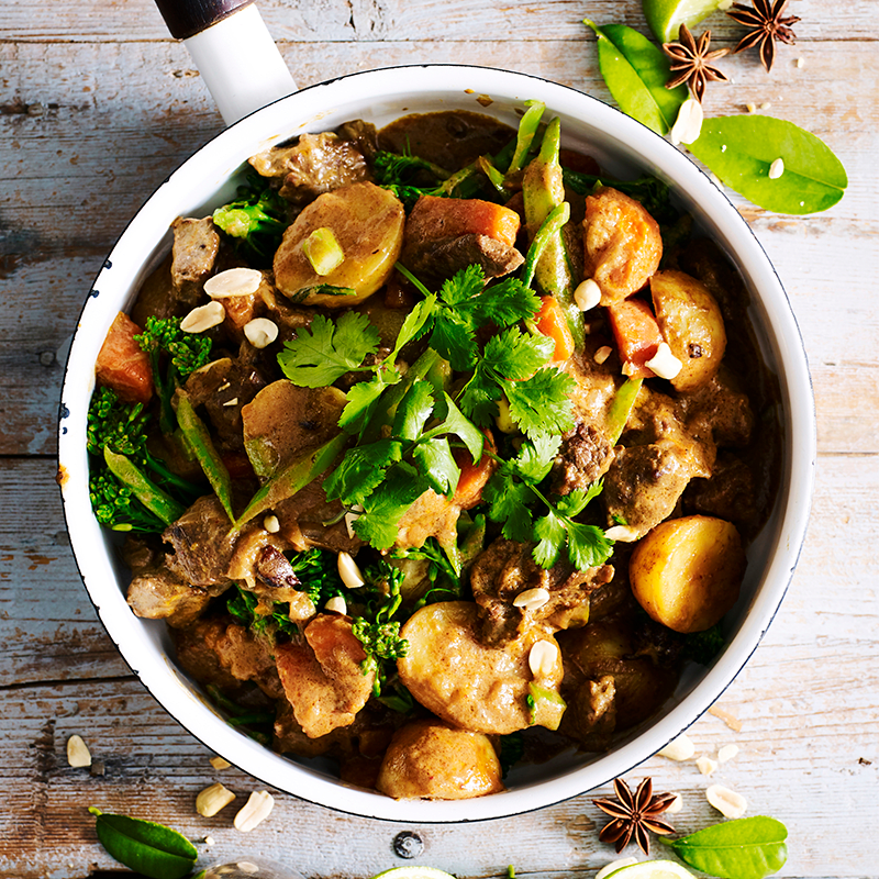 Photo of Beef and vegetable massaman curry by WW