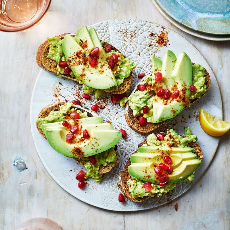 Photo of Moroccan-style smashed avo toast by WW