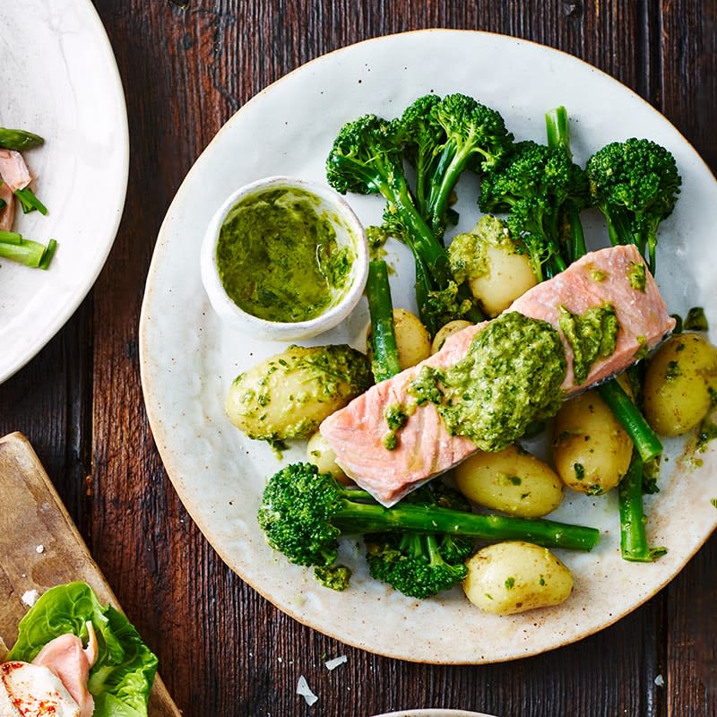 Photo of Salmon with salsa verde by WW