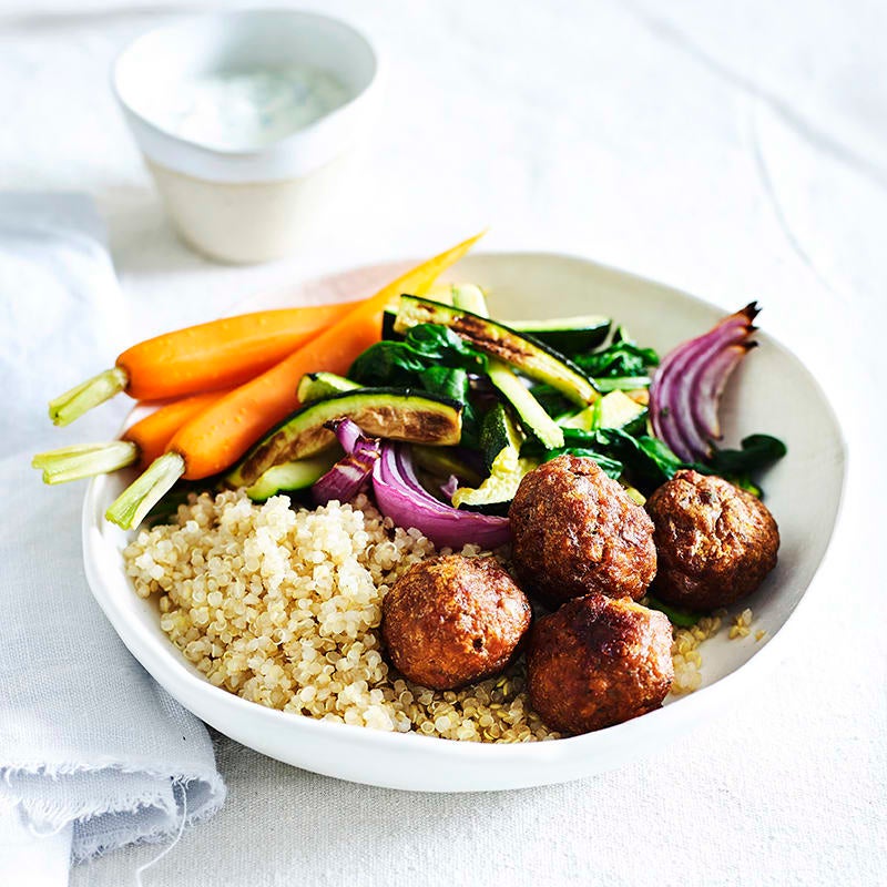 Photo of Meatballs with zucchini and quinoa by WW