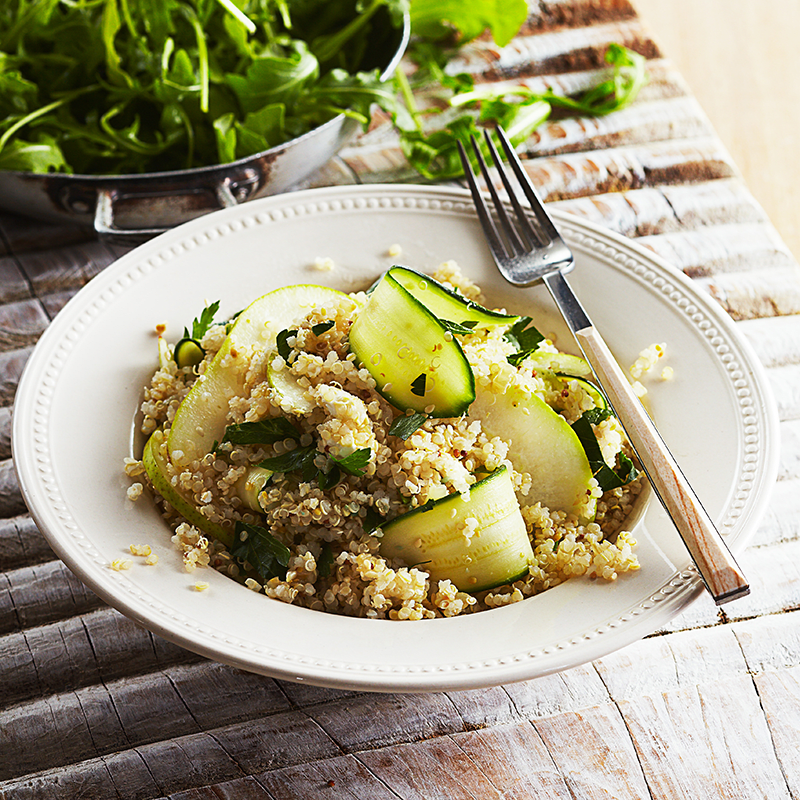 Photo of Quinoa with zucchini and goat's cheese by WW
