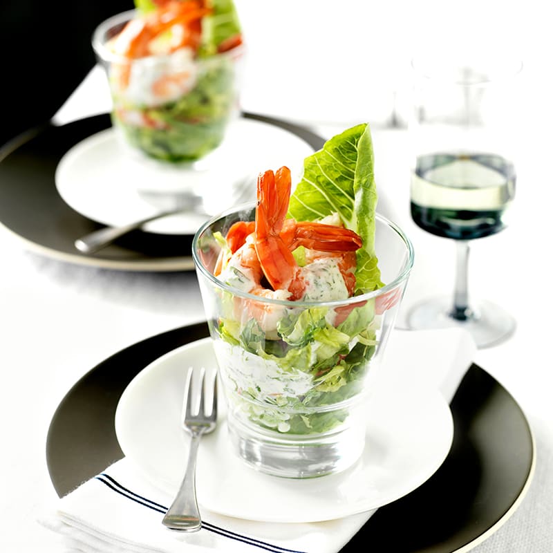 Photo of Prawn Cocktails with coriander lime dressing by WW