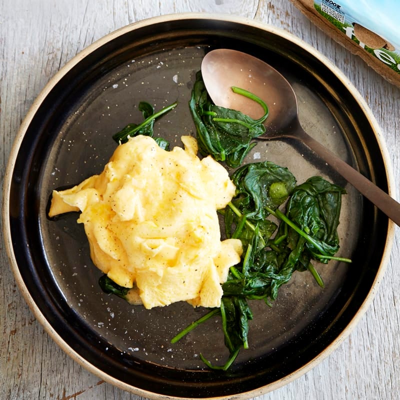 Photo of American-style scrambled eggs by WW