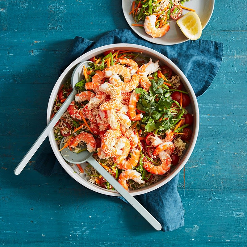 Photo of Prawn rice and quinoa bowl by WW