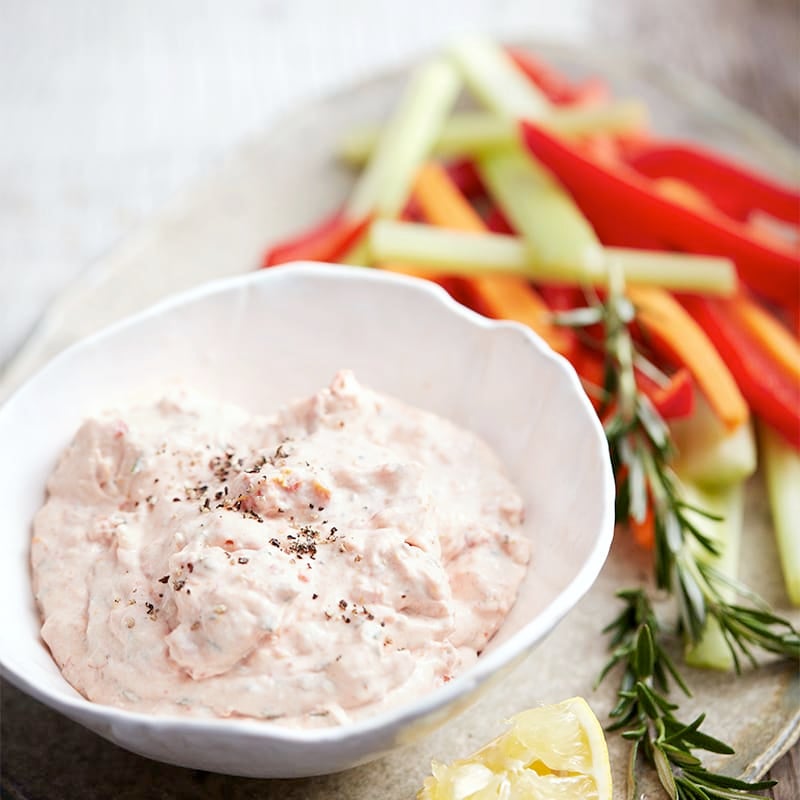 Photo of Semi-dried tomato, ricotta and rosemary dip by WW