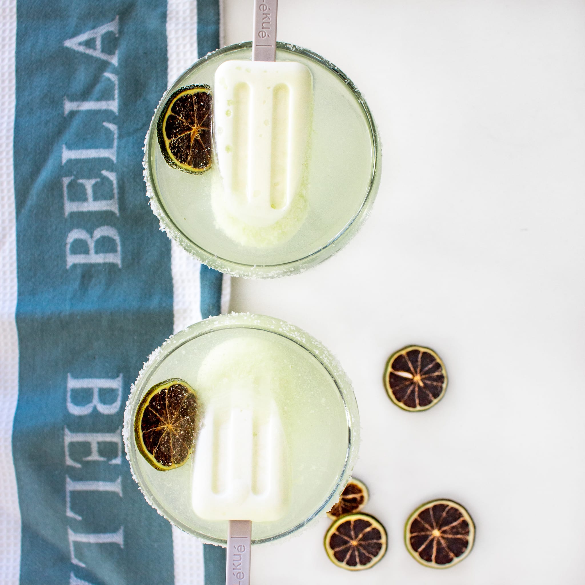 Photo of Pineapple and coconut sparkling margarita poptail by WW