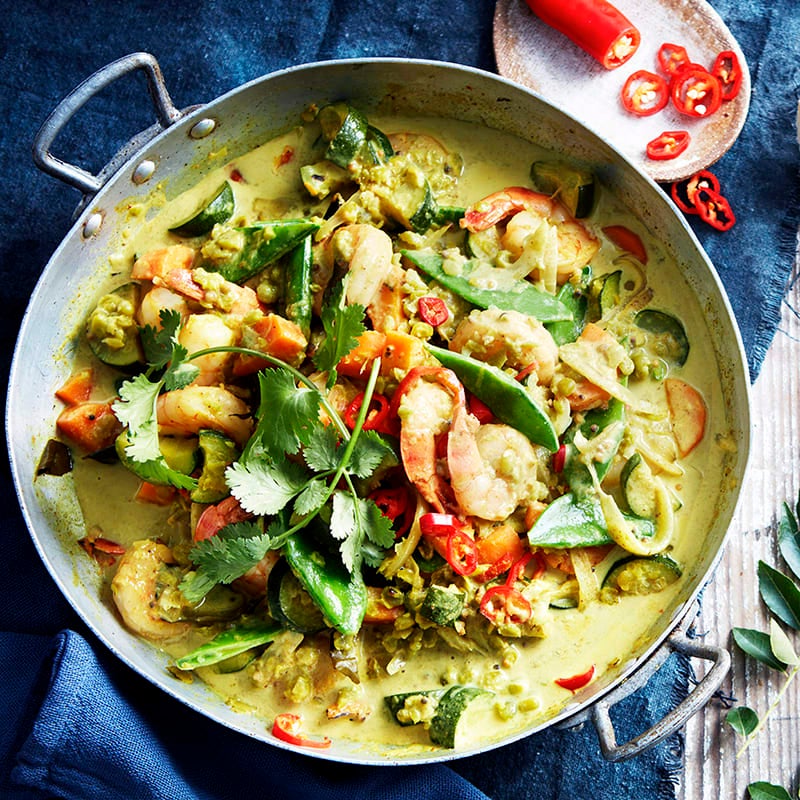 Photo of Prawn, split pea and vegetable curry by WW