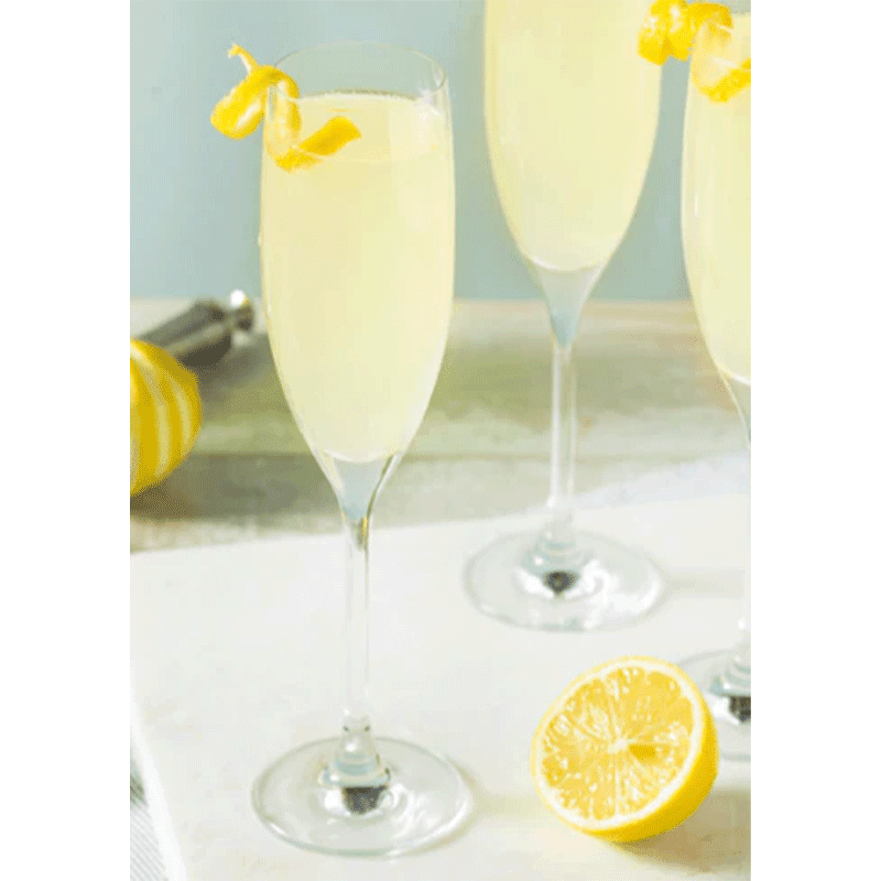 Notting hill French 75 mocktail