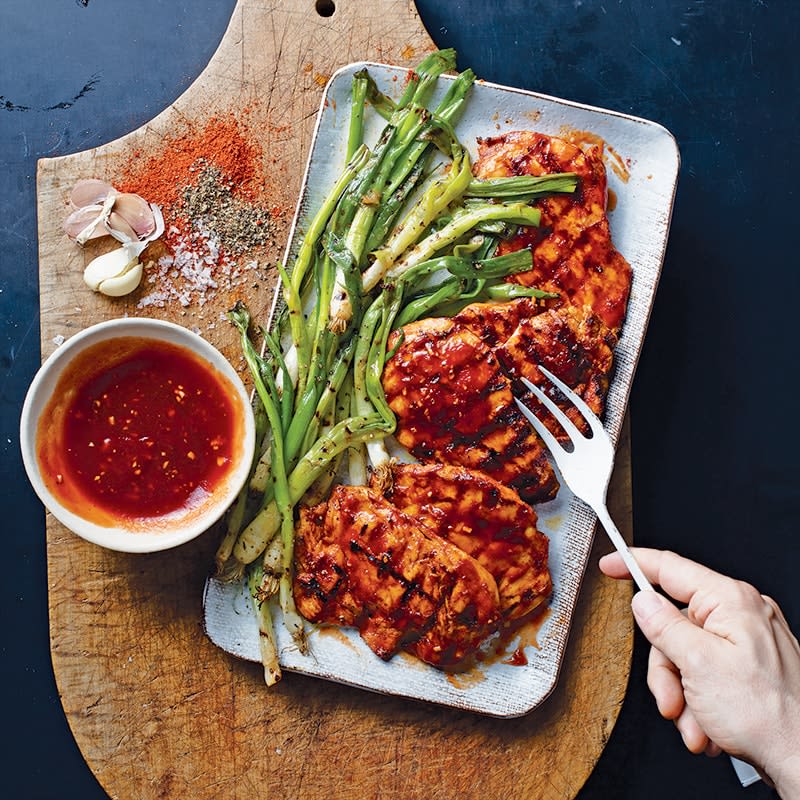 Photo of Quick BBQ chicken breasts by WW