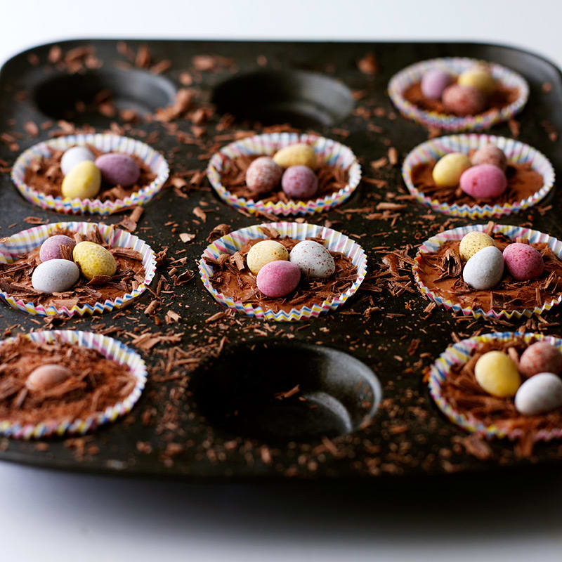 Photo of Mini chocolate Easter cheesecakes by WW