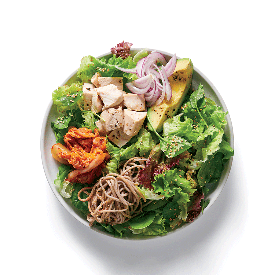 Photo of Asian chicken and soba noodle salad by WW