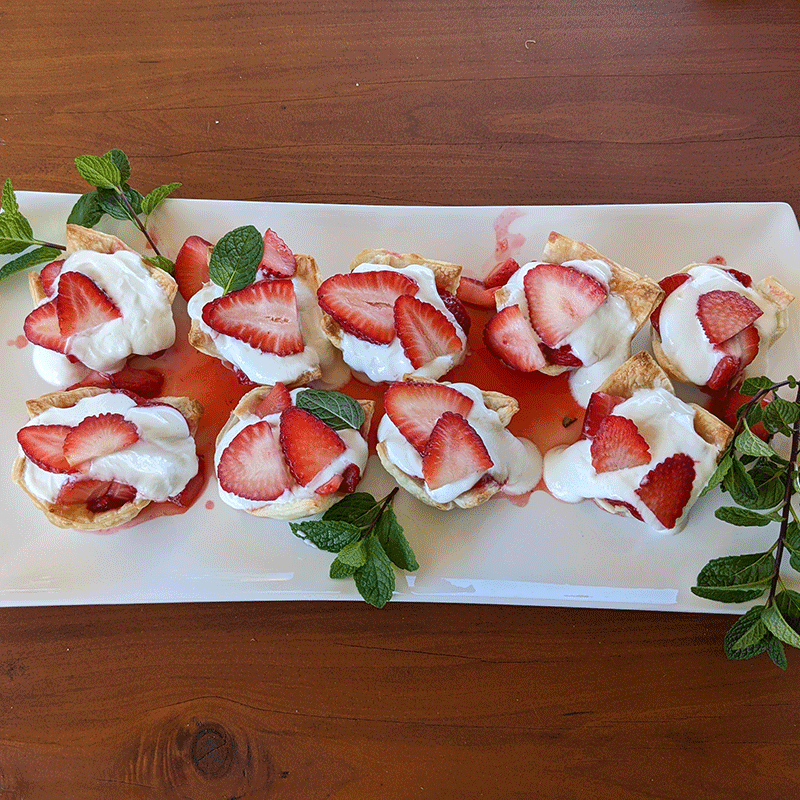 strawberry 'shortcakes'