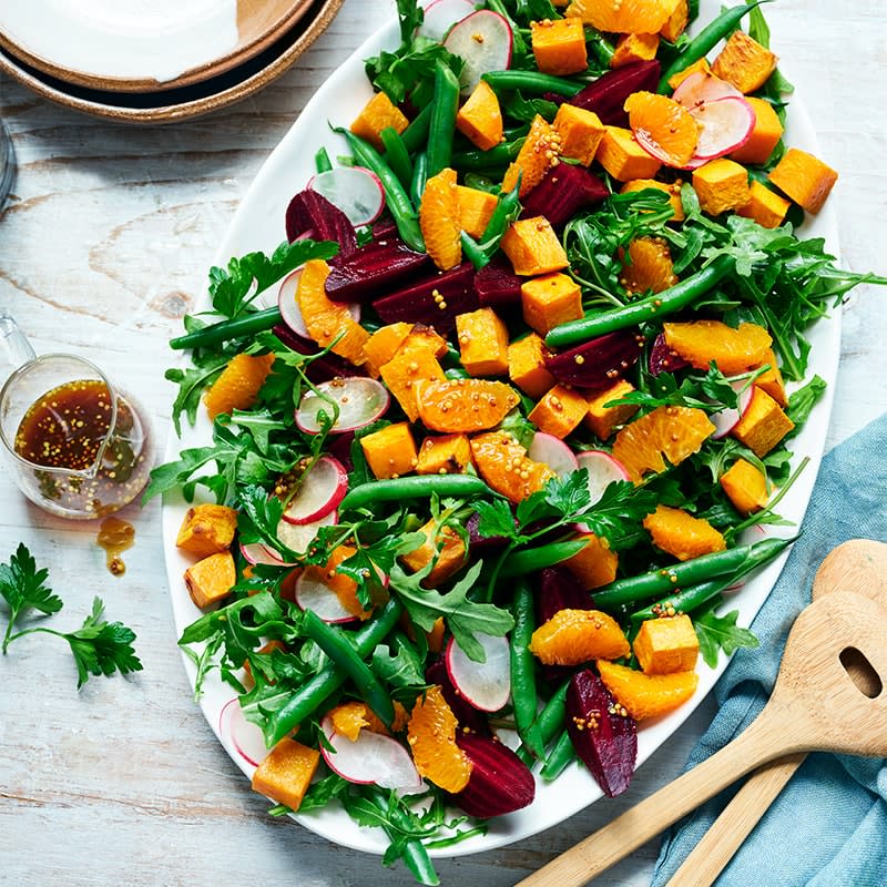 Photo of Roasted pumpkin, beetroot and mandarin salad by WW