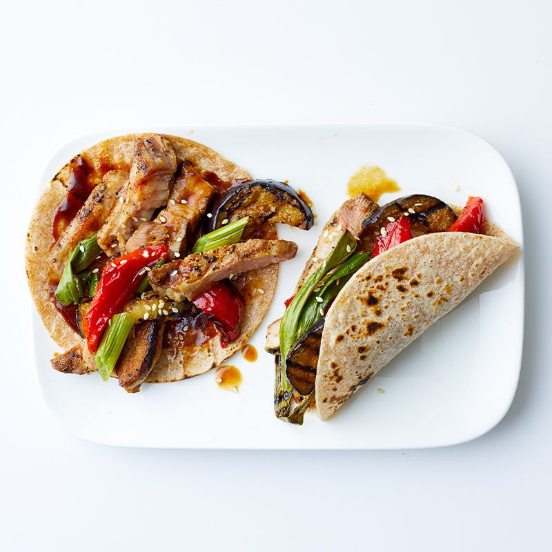 Photo of Pork and vegetable wraps by WW