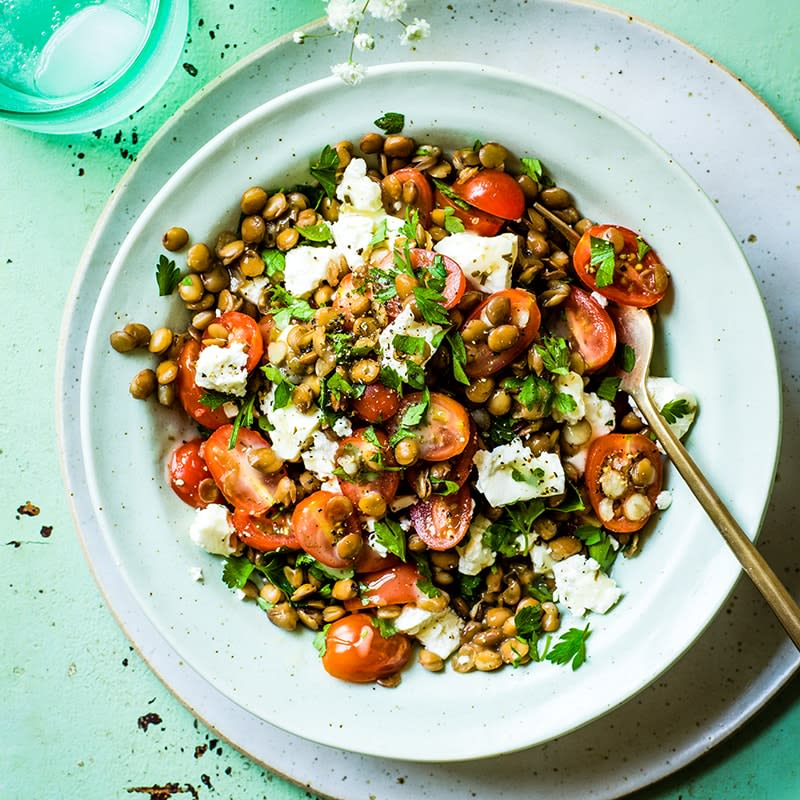 Photo of Lentil, feta and tomato salad by WW
