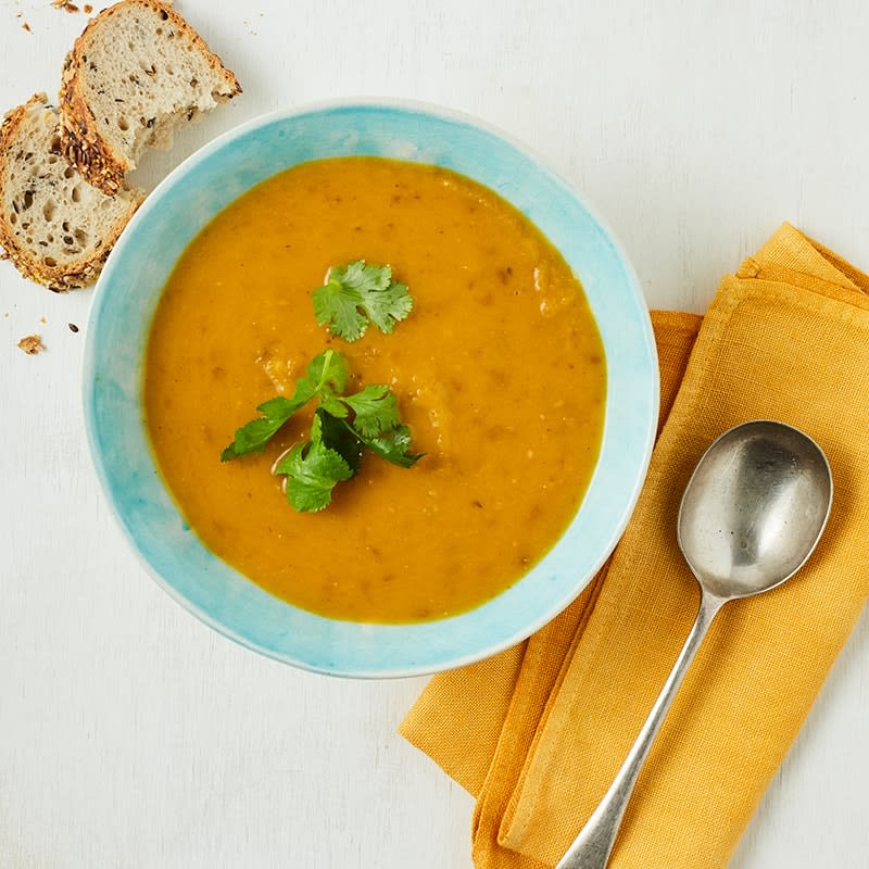 Photo of Roasted pumpkin and bean soup by WW