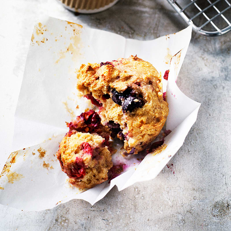 Photo of Berry, bran and yoghurt muffins by WW