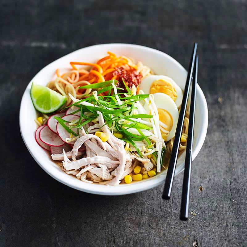 Photo of Chicken and vegetable ramen by WW