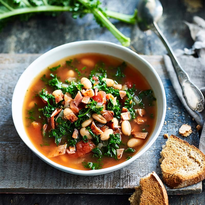 Photo of Kale and white bean soup by WW