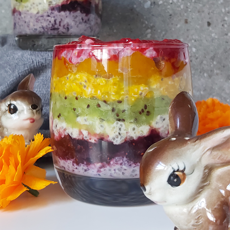 Kylie’s Easter overnight oats