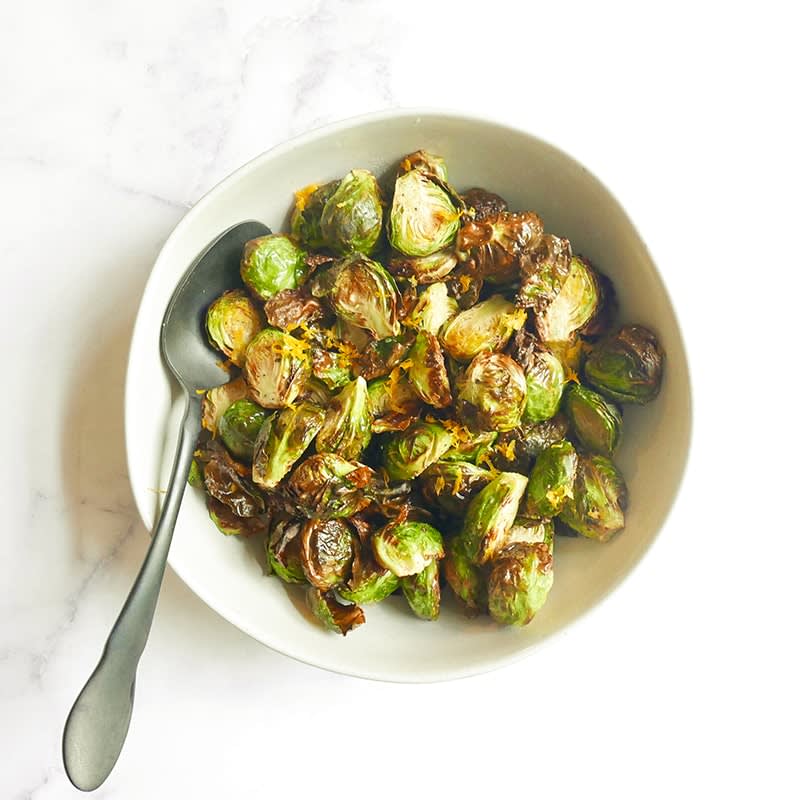 Photo of Crispy air fryer brussels sprouts by WW