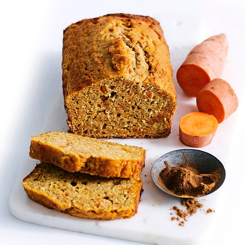 Sweet potato and spice loaf
