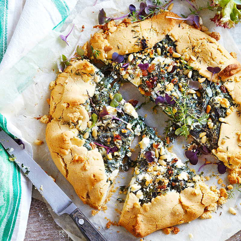 Photo of Gluten-free spinach, ricotta and thyme tart by WW