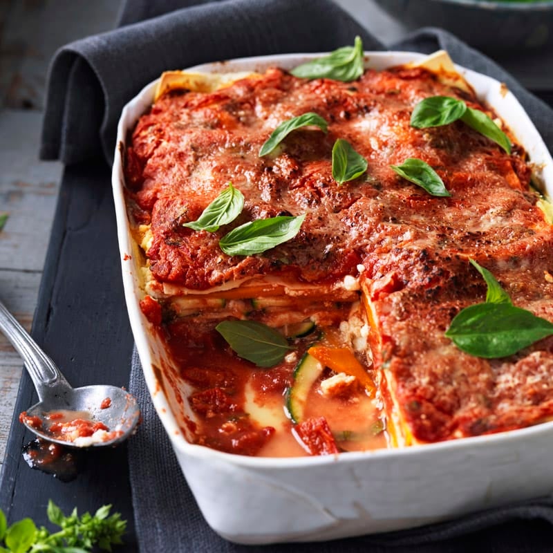Photo of Slow-cooker pumpkin, basil and ricotta lasagne by WW