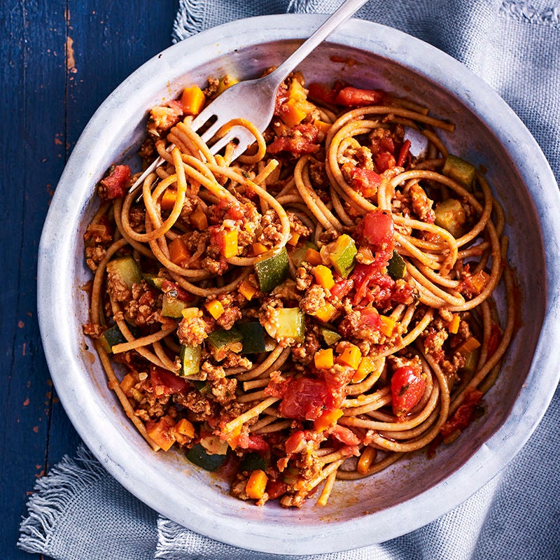 Wholemeal spaghetti bolognese | Healthy Recipe | WW Australia